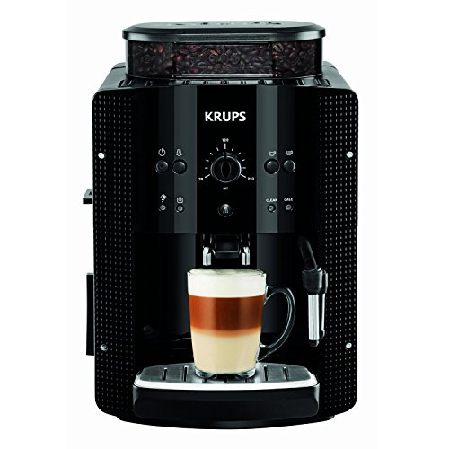KRUPS EA8108 Kaffeevollautomat (1,8 l, 15 bar, CappuccinoPlus-Düse) schwarz
