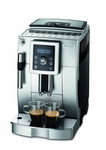 DeLonghi ECAM 23.420.SB Kaffee-Vollautomat Cappuccino (1,8 Liter, Dampfdüse) silber/schwarz