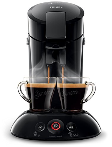 Philips Senseo HD6554/68 Kaffeepadmaschine (Crema Plus, Kaffeestärkewahl) schwarz