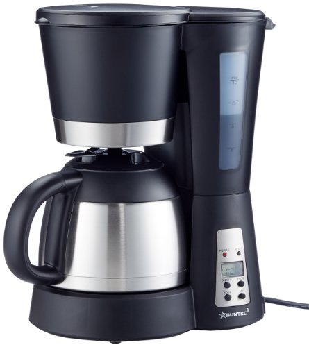 SUNTEC Filter-Kaffeemaschine KAM-9004 [Mit Timer-Programmierung + Anti-Tropf-Feature, Thermoskanne (1,0 l), max. 800 Watt]