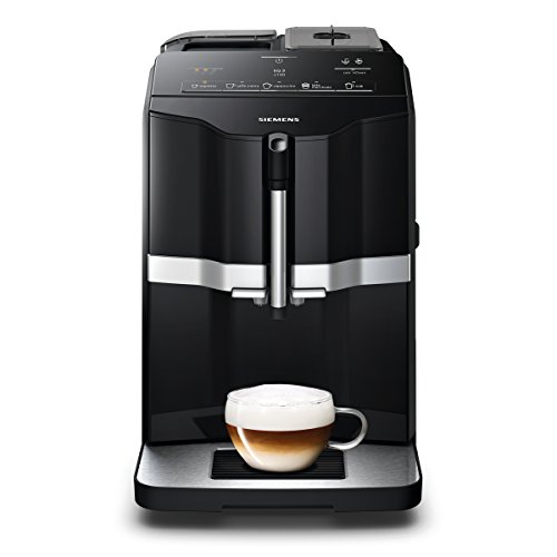Siemens EQ.3 s100 TI301509DE Kaffeevollautomat (1300 Watt, Milch-Aufschäumdüse, One Touch, Reinigungsprogramm, 1,4 Liter) schwarz