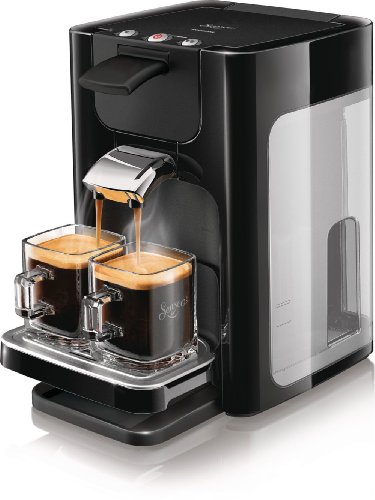 Senseo HD7863/60 Quadrante Kaffeepadmaschine (XL-Wassertank) schwarz
