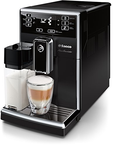 Saeco PicoBaristo HD8925/01 Kaffeevollautomat (220 W, integriertes Milchsystem) schwarz