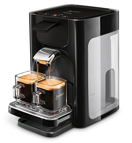 Philips Senseo Quadrante HD7865/60 Kaffeepadmaschine (XL-Wassertank) schwarz
