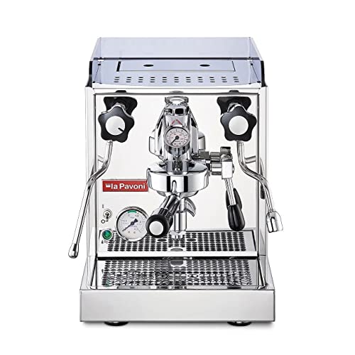 La Pavoni LPSCCC01EU, Semiprofessionelle Kaffeemaschine Cellini Classic, Chrome