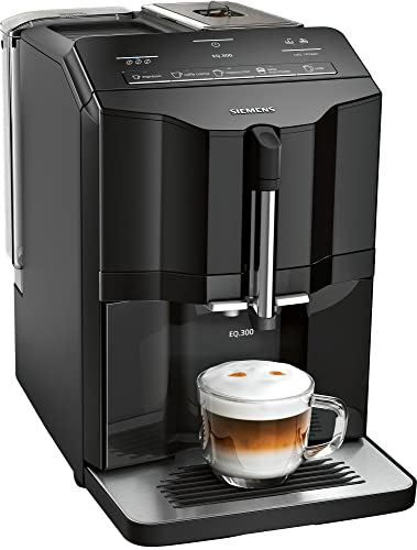 Siemens EQ.300 TI35A209RW Kaffeevollautomat Vollautomat Espressomaschine 1,4 l, Schwarz